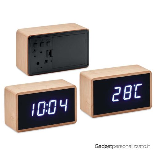 Orologio sveglia Miri Clock con display temperatura