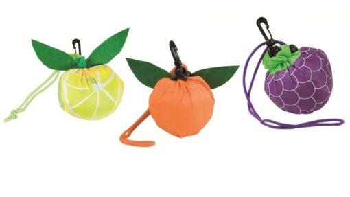 Shopper Fruit ripiegabile a forma di frutto