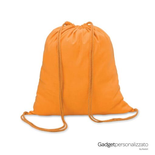 Zaino sacca Colored in cotone 100 gr/m²