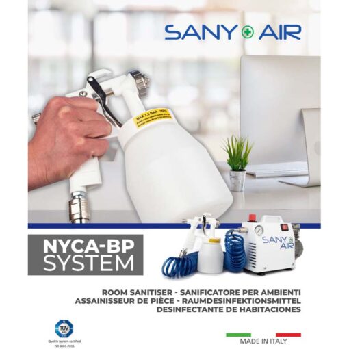 SANY+AIR nebulizzatore per liquidi igienizzanti Made in Italy