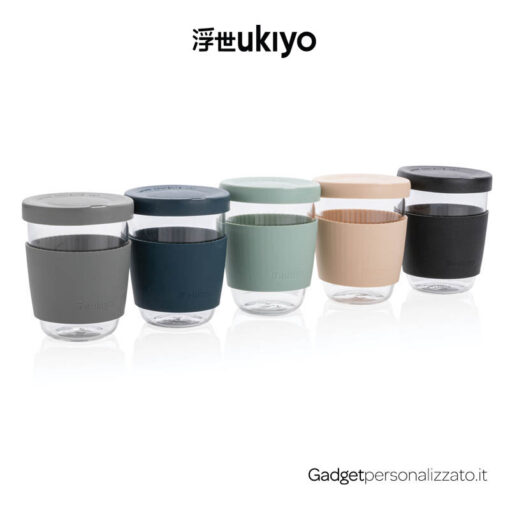 Bicchiere Ukiyo in vetro borosilicato - capacità 360 ml