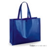 Shopper in tessuto laminato lucido rPET manici medi