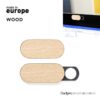 Webcam cover Niuman in legno