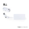 Multi porta USB in ABS riciclato