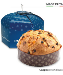 Panettone personalizzato canditi e uvetta 750g